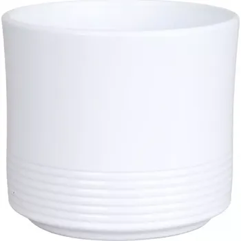 Obal na pokojové rostliny Rille 992 bílý 12 cm
