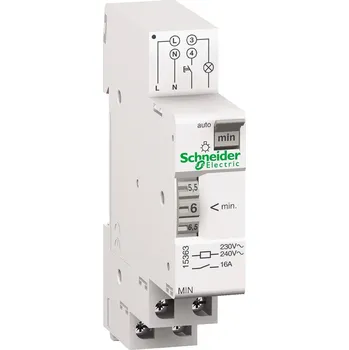 vypínač Schneider Electric 15363 schodišťový časový spínač montáž na lištu 230 V