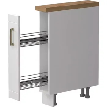 Kuchyňská Skříňka Tara R-15-1k/4 White Mat