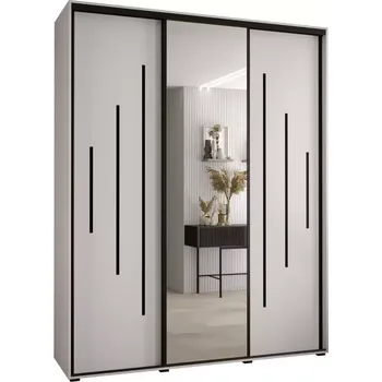 Předsíňová stěna Skříň 45 Canaris 13 200 bílá/černá