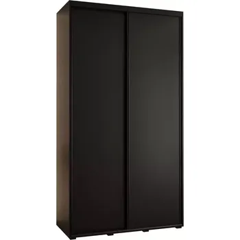 Předsíňová stěna Skříň 45 Canaris 1 130 černá/černá