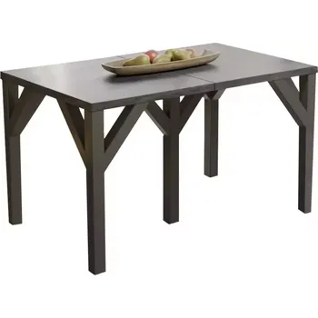 Jídelní set Stůl Dunaj 350 beton tmavý