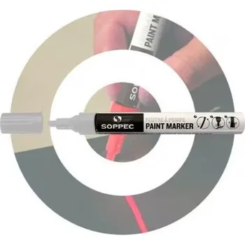 Bílý popisovač tl. čáry 2,5 mm