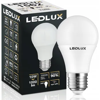 Žárovka LED žárovka LEDLUX E27 10 W 1100 lm teplá bílá kulatá