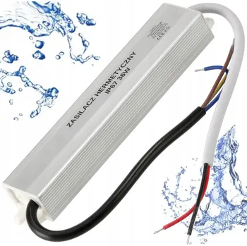 Napájecí zdroj pro osvětlení Berge LED hermetický zdroj - 24V - 36W - 1,5A - IP67