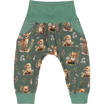 Tepláčky Baggy - Lesní zvířátka Velikost: 62