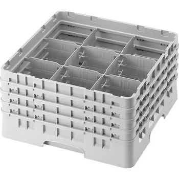 přísavka na sklo Cambro Koš Camrack 9 pozic, výška sklenice 25,8 cm - Bílá| TOM, R-9S958-151