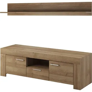 Televizní stolek Piaski TV stolek SKY SRTV155 + závěsná police P155