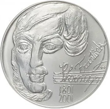 Česká republika. 200 Kč 2001. František Škroup. Běžná kvalita.