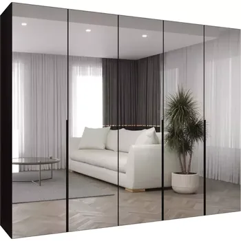 Předsíňová stěna Skříň Alicante III 250 černá