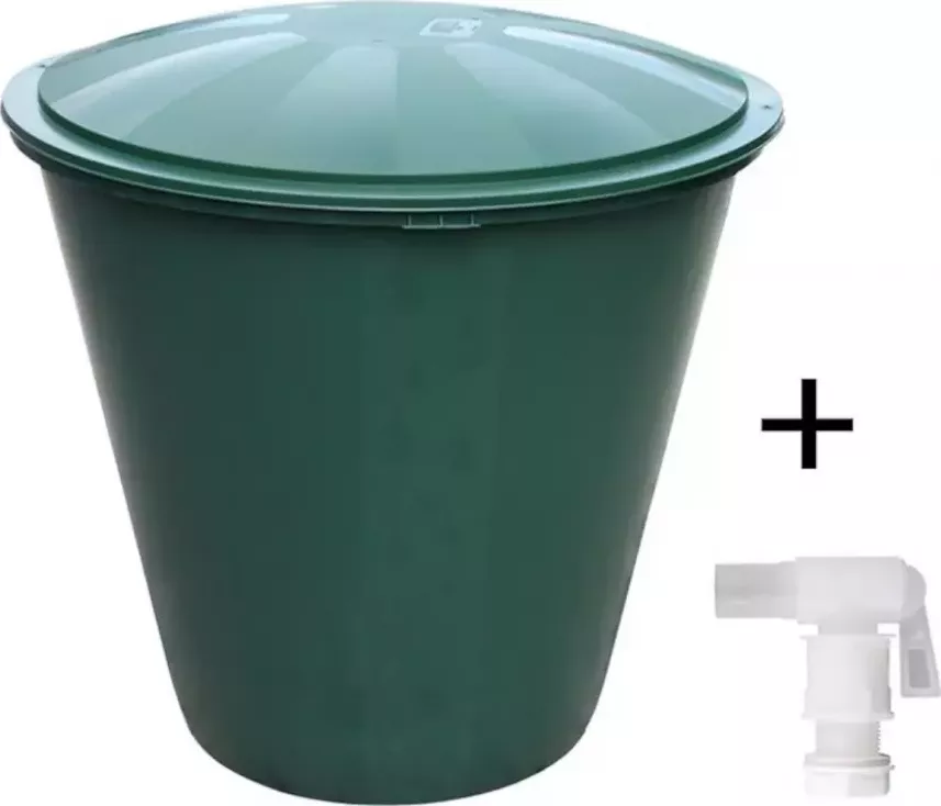 Sud na vodu 210 l - zelený
