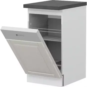 Dvířka na vestavnou myčku Evergreen K45D/4 ivorymat