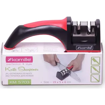 Kuchyňský nůž Brousek na nože dvoufázový 5703 Kamille