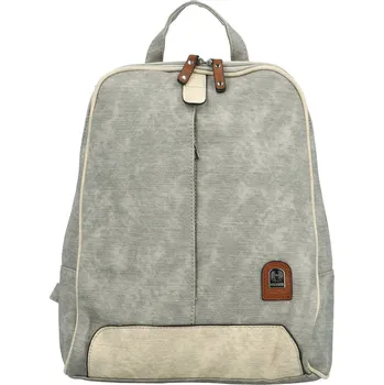 Městský batoh Trendy dámský koženkový batoh Timotheus, šedý