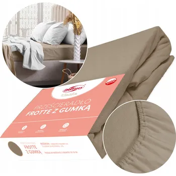 Prostěradlo Froté prostěradlo s gumou na matrace 200x220 do ložnice FROTÉ