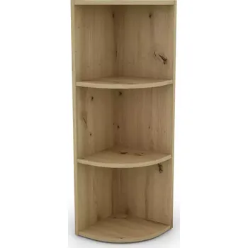 Kancelářská sestava Regál KIKI rohová artisan 2 police