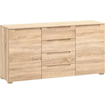 Kancelářská sestava Komoda Hill 01 2D4S sonoma