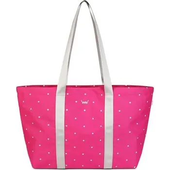 Městský batoh VUCH Rizzo Dotty Pink + Dárkové balení