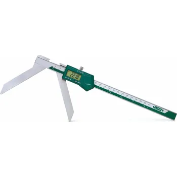 Posuvné měřítko Digitální posuvné měřítko pro měření poloměru INSIZE 1189 Rozsah: 5–200 mm, Délka ramen: 85 mm, Výstup dat: Vestavěný bezdrátový