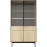 Vitrína Japandi WT104 dub linea