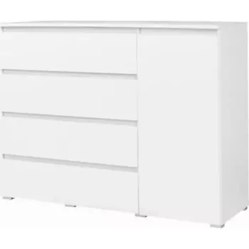 Komoda Cosmo 138 cm bílá