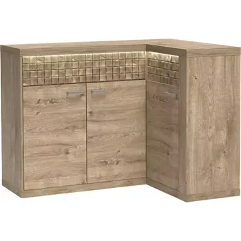 Kancelářská sestava Komoda Rohova Natural 132/95,5cm Ribbeck