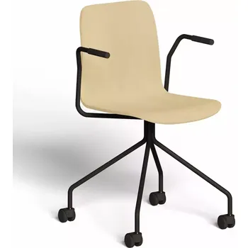 Kancelářská sestava Otáčecí židle VAPAA křižák dřevěná s opěrkami