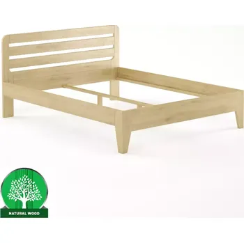 Ložnicová sestava Postel Buk Lk189–140x200 syrová