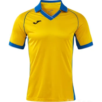 Dres JOMA VINTAGE ECO RETRO, barva žlutá - modrá, velikost XS