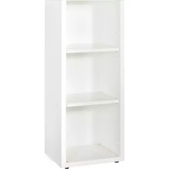 Obývací stěna Regál 3 Police Stampa Bílý Lb4799k30404