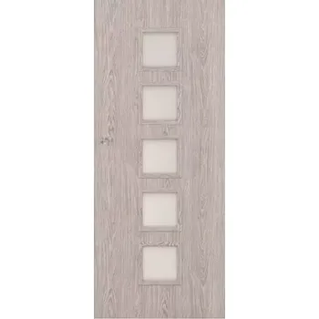 Interiérové dveře BAUMAX Vedi 5*5 80P 84.5999984741211/198.3000030517578/40 mm P dub stříbrný