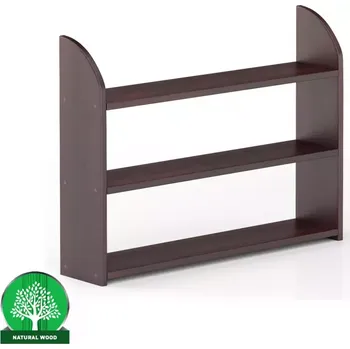 Obývací stěna Polička borovice PK112-90x68x19 ořech