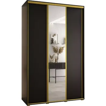 Předsíňová stěna Skříň 45 Canaris 3 150 černá/gold