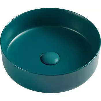 Umyvadlo na desku Marubo dark green 35,5