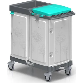 Úklidový vozík TTS Italy Vozík na čisté a špinavé prádlo/odpad Magic Line 310E Ergonomické madlo: ne, Pedál set: ne, Vnitřní vybavení: bez