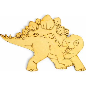 omalovánky Mácova Dílna Dřevěné Omalovánky Dinosaurus (21x14 cm)