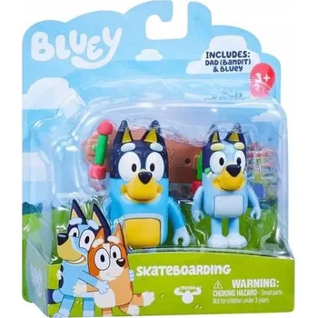 Figurka Sada figurek BLUEY Jízda na skateboardu BLU13042