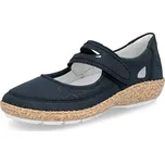 Dámské baleríny RIEKER 44859-14 modrá S6 39