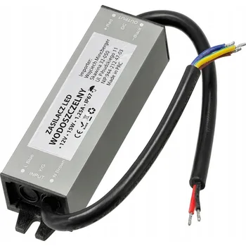 Napájecí zdroj pro osvětlení BERGE LED hermetický zdroj - 12V - 15W - 1,25A - IP67