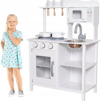 Dětská kuchyňka Dřevěná kuchyňka s příslušenstvím Kontext KX6490