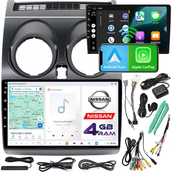 Autorádio Autorádio NCS D9 Nissan Qashqai I 2007-2013 Android Navigace 4GB LTE