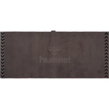 Osuška Hummel Large Towel Black 160x70cm hnědá