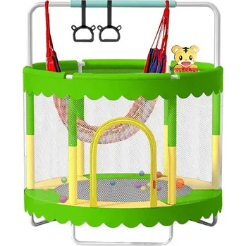 Trampolína SEDCO Trampolína pro děti 150 cm, zelená