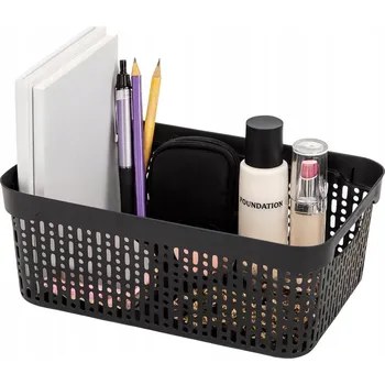 Košík na láhev Univerzální koš plast černý