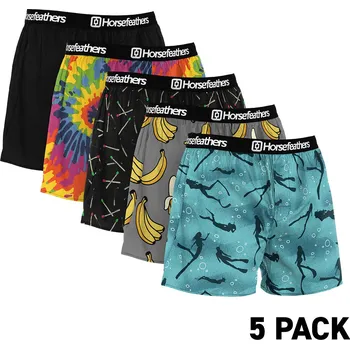 Pánské spodní prádlo Boxerky Frazier 5Pack - bundle 1 velikost XL