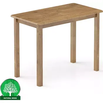 Jídelní stůl Stůl borovice ST104-100x75x55 dub