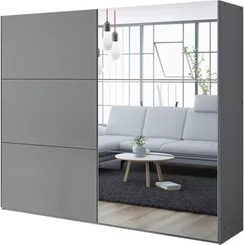 Předsíňová stěna Skříň Vigo 250 platinum / zrcadlo