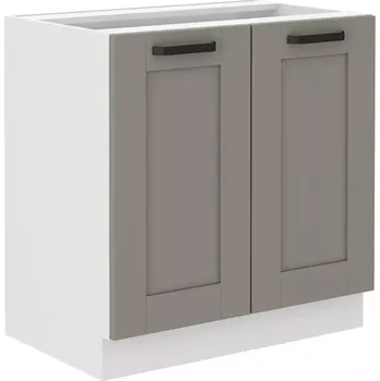 Kuchyňská skříňka Kuchyňská skříňka Luna claygrey/bílá 80D 2F BB