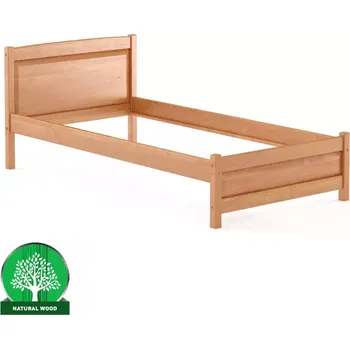 Ložnicová sestava Postel borovicová LK125–100x200 olše