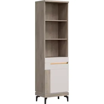 Kancelářská sestava Regál L Aston An07 dub cremona/kašmír